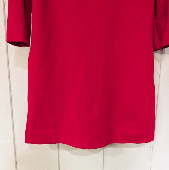 Tuckernuck Red Ponte Clifton Dress - Picture 8 of 14